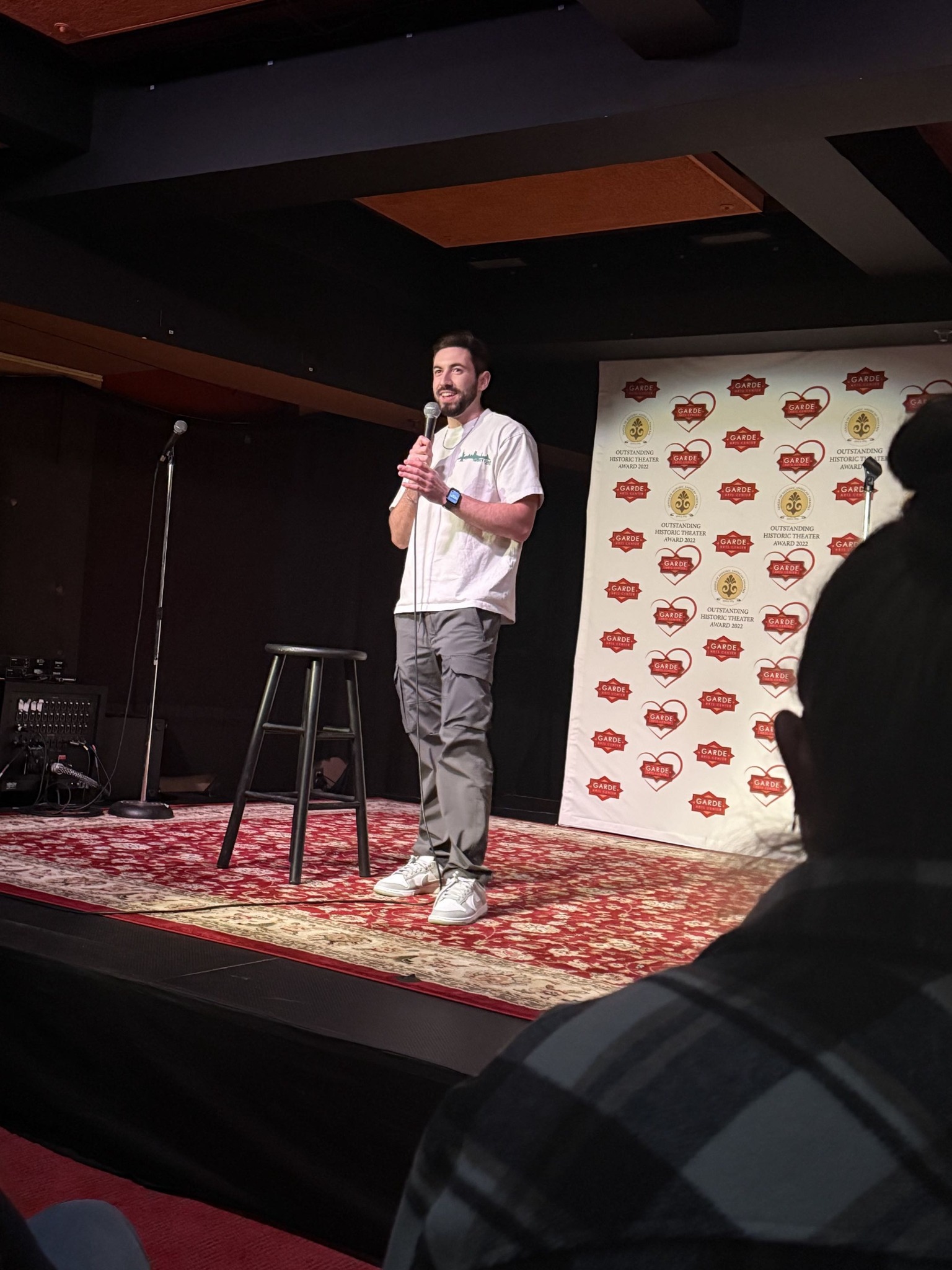 DiMaggio performing at the Garde Arts Center